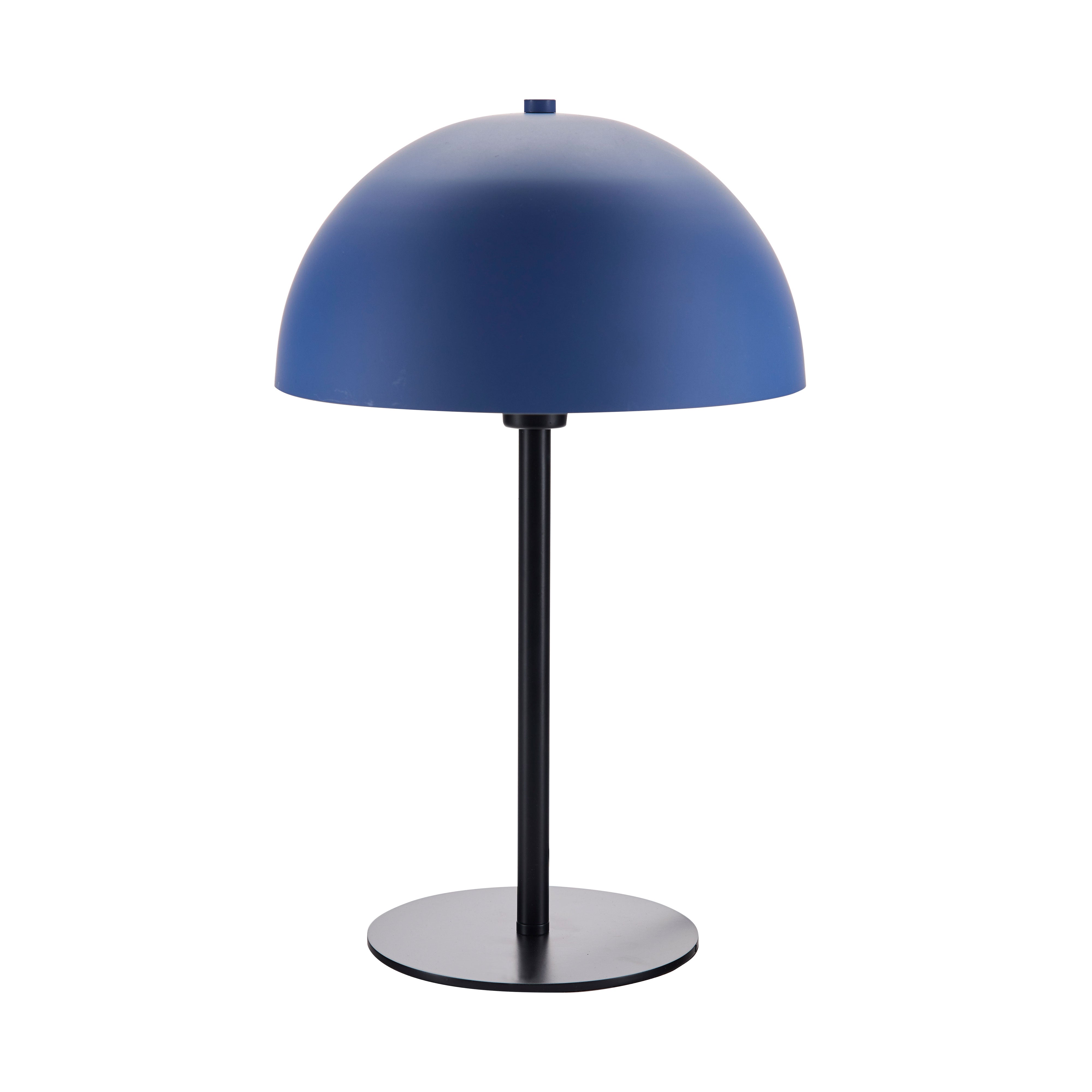 Bordlampe - blå/sort